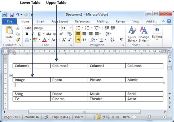 Como Separar Dos Tablas En Word Actualizado Abril 2024