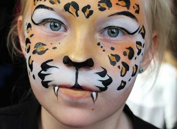 Maquillaje de leopardo facil